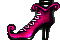 Pink Witch Boot